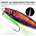 Saltwater Vertical Jigging Fishing Lures - 5pcs