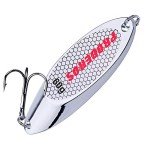 PROBEROS Silver Fishing Spoon Lures - 10 Pack