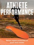 Sof Sole Men's Full-Length Performance Insoles, Orange