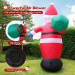 8FT Inflatable Santa Claus Outdoor Christmas Decor