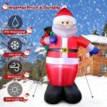 8FT Inflatable Santa Claus Outdoor Christmas Decor