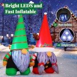 GOOSH 5.4 FT Inflatable Christmas Gnome Decoration