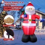 8FT Inflatable Santa Claus Outdoor Christmas Decor