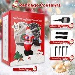 8FT Inflatable Santa Claus Outdoor Christmas Decor