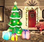Giant 7 FT Inflatable Christmas Tree with Lights