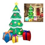 Giant 7 FT Inflatable Christmas Tree with Lights