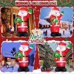 Giant 12 FT Inflatable Santa for Christmas Yard