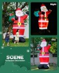12FT Inflatable Santa Claus for Holiday Decor