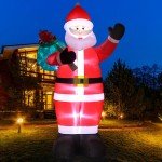 12FT Inflatable Santa Claus for Holiday Decor