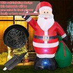12-Foot Santa Claus Inflatable Christmas Yard Decoration