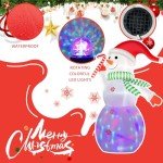Giant Christmas Inflatable Snowman with LED Lights