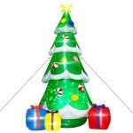 Giant 12FT Lighted Christmas Tree Inflatable Decor