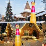 Giant 12FT Inflatable Christmas Reindeer Decoration