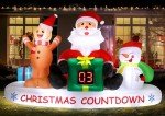 8 FT LED Christmas Inflatable Holiday Decorations