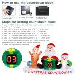 8 FT LED Christmas Inflatable Holiday Decorations