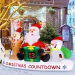 8 FT LED Christmas Inflatable Holiday Decorations