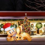 10FT Gingerbread Man Christmas Inflatable Decoration