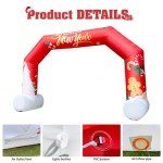 Giant Inflatable Christmas Arch with Holiday Characters