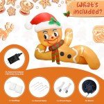 10FT Gingerbread Man Christmas Inflatable Decoration