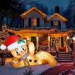 10FT Gingerbread Man Christmas Inflatable Decoration