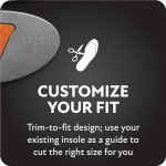 Sof Sole Athlete Gel-Cushioned Trim-to-Fit Insole