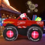 7.5 FT Santa Claus Christmas Inflatable Decoration