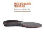 High Arch Full-Length Insole for Women - Grey
