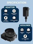 Kalolary Inflatable Air Blower with LED Lights
