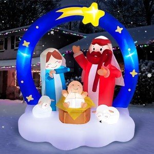 Christmas Nativity Scene Inflatable Outdoor Decoration