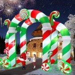 Giant 13FT LED Lighted Christmas Inflatable Archway