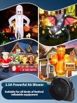 Kalolary Inflatable Air Blower with LED Lights