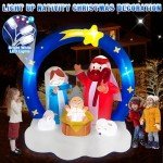 Christmas Nativity Scene Inflatable Outdoor Decoration