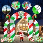 Giant 13FT LED Lighted Christmas Inflatable Archway