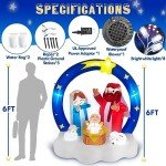 Christmas Nativity Scene Inflatable Outdoor Decoration