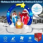 Christmas Nativity Scene Inflatable Outdoor Decoration