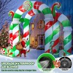 Giant 13FT LED Lighted Christmas Inflatable Archway