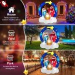 Christmas Nativity Scene Inflatable Outdoor Decoration