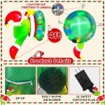Green Grinch Window Inflatable Christmas Decoration 4FT
