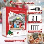 6FT Inflatable Nativity Scene with LED Lights