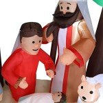6 ft Inflatable Christmas Nativity Scene Decoration