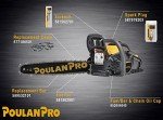 Poulan Pro 20" 50cc Gas Chainsaw