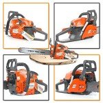 NEOTEC 20 Inch 62CC Gas Chainsaw for Wood Cutting