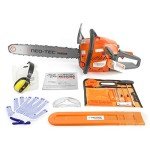 NEOTEC 20 Inch 62CC Gas Chainsaw for Wood Cutting