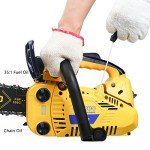 QZTODO 12-Inch Gas-Powered Lightweight Chainsaw