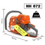 NEO-TEC NH872 28" Gas Chainsaw Power Head