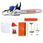 20-Inch 62cc Gas Chainsaw for Outdoor Use