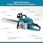 62cc Gas Chainsaw with 20-Inch Bar and Tool Kit
