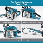 62cc Gas Chainsaw with 20-Inch Bar and Tool Kit