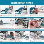62cc Gas Chainsaw with 20-Inch Bar and Tool Kit