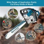 62cc Gas Chainsaw with 20-Inch Bar and Tool Kit